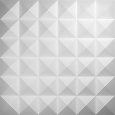 Ekena Millwork 19 5/8in. W x 19 5/8in. H Damon EnduraWall Decorative 3D Wall Panel Covers Total 53.49 Sq. Ft., 20PK WP20X20DAWH-CASE-20